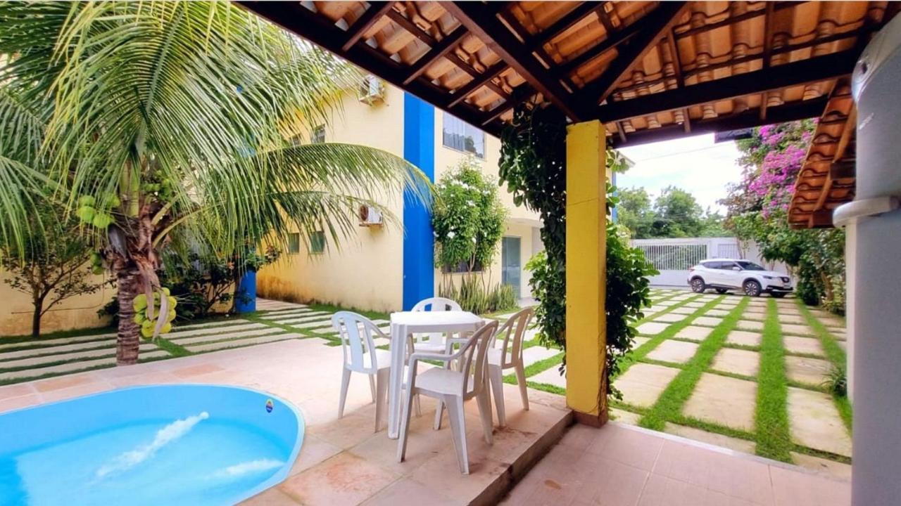 Residencial Recanto Da Lagoa - Praia De Taperapuan ポルトセグロ エクステリア 写真